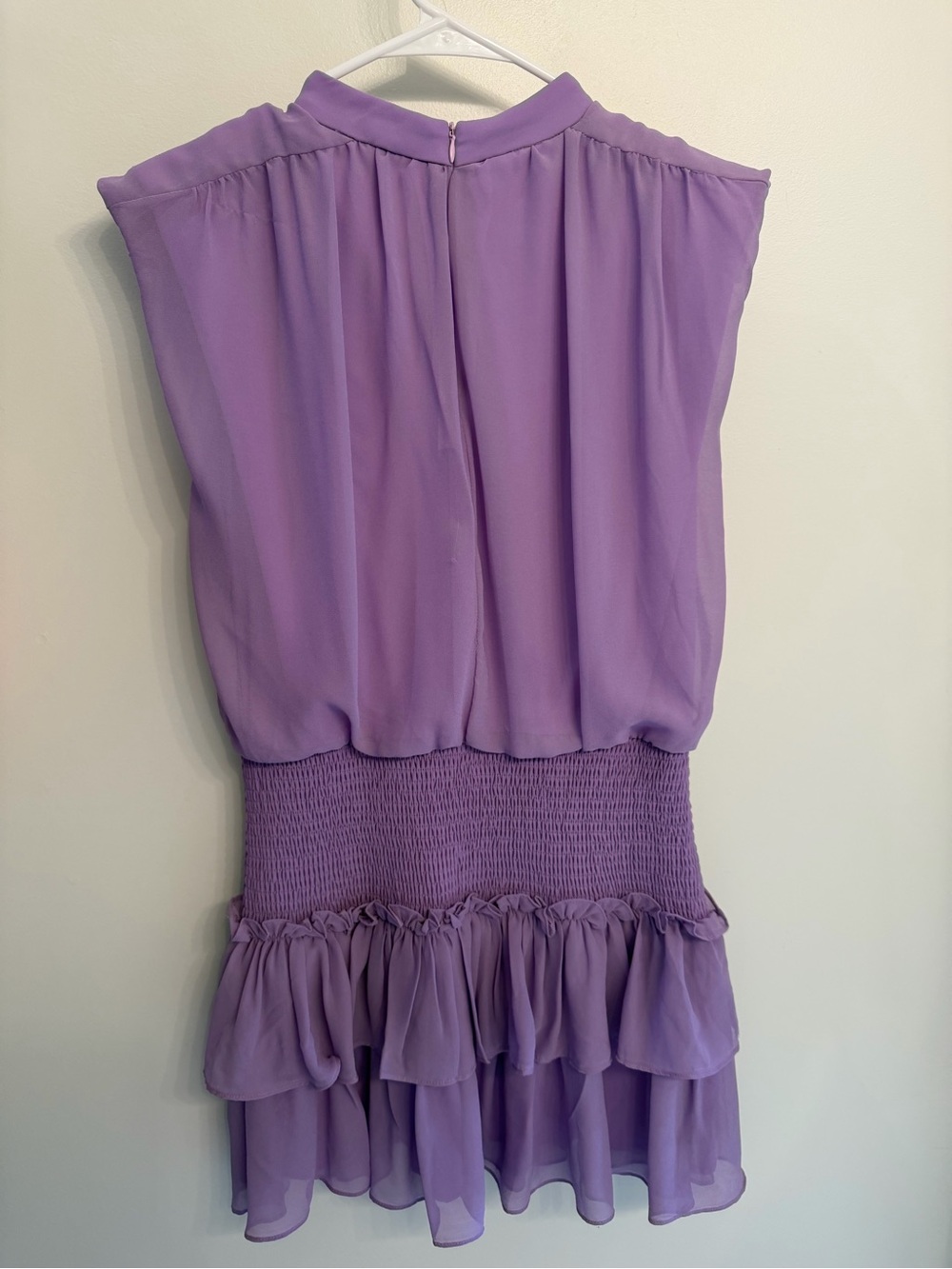 TCEC Lavender Mini Dress Size L - Picture 7 of 8
